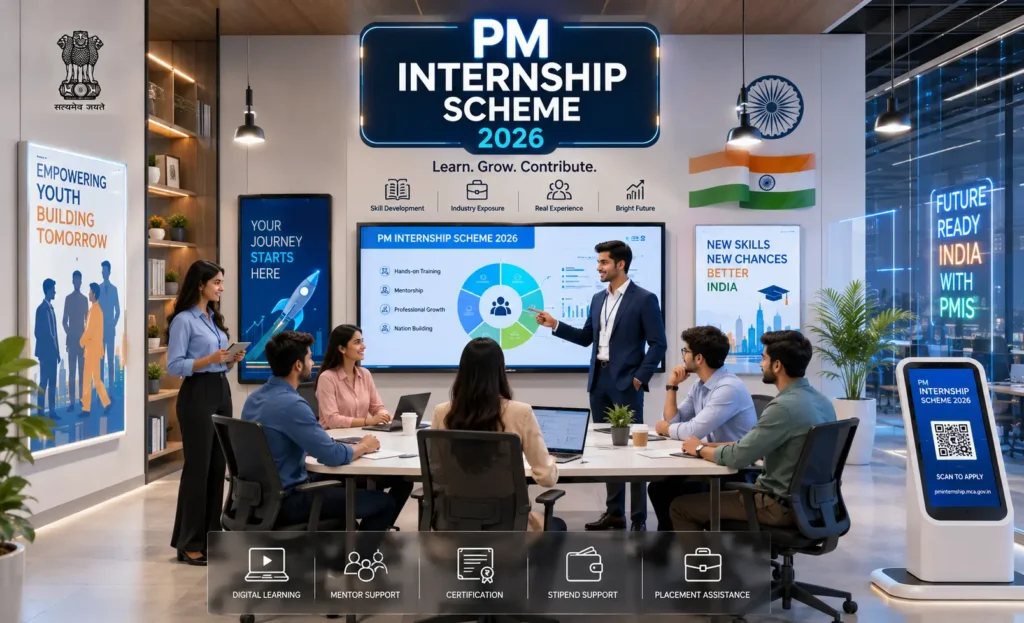 PM Internship Scheme 2026 Apply Online – Registration, Eligibility, Benefits, and Official Portal